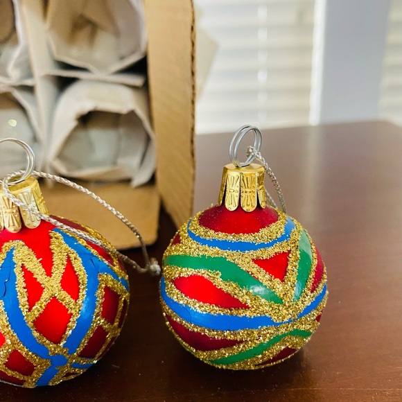 Mini glass ornaments - Picture 6 of 8